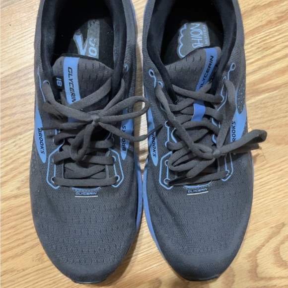 Brooks Glycerin 18 in grey/blue Women size 11.5 - Picture 3 of 5